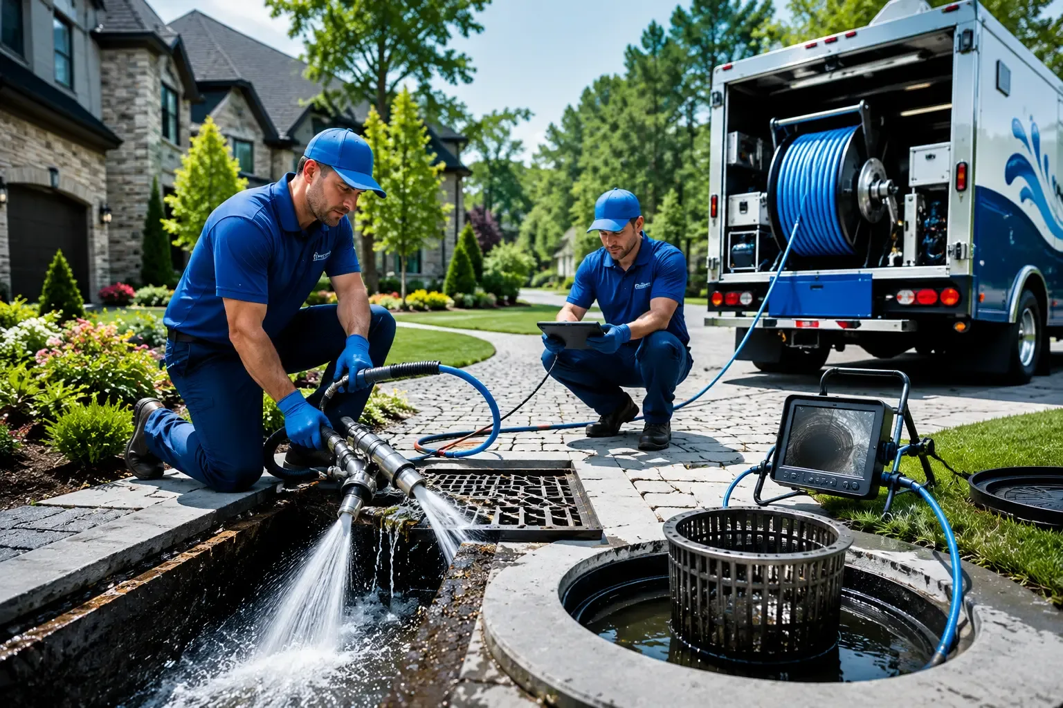 Local outdoor drain cleaning professionals in Waddell, AZ